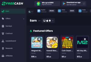 How to make money from freecash